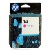 hp 14 ตลับหมึกอิงค์เจ็ท ชุดสี 4 สี สีดำ สีฟ้า สีแดง และสีเหลือง